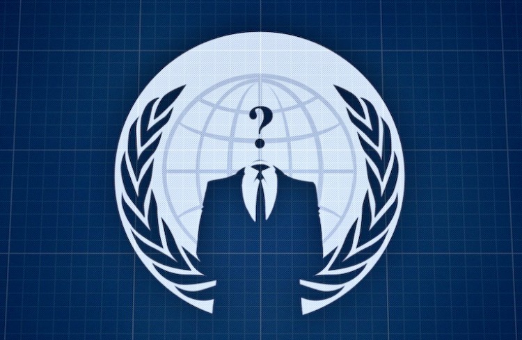 The logo of digital activist organiztaion Anonymous Operations.  (Courtesy of Anonymous Operations)