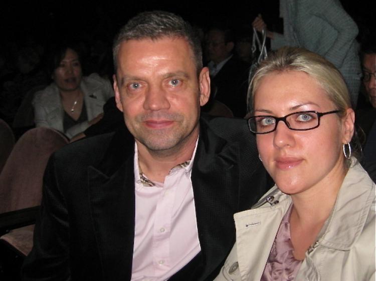 Mr. Arkadiusz and Mrs. Malgorzata (Maggie) Warnecki, originally from Poland, at Shen Yun Performing Arts in Chicago. (Cathrine Wen/SOH Radio Network)