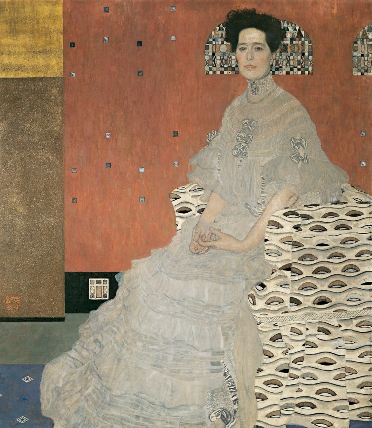 Fritza Riedler, 1906, oil on canvas, Gustav Klimt (artist.) (Courtesy of Belvedere, Vienna)