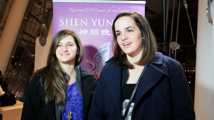 Price Sisters enjoyed traditional culture depicted by Shen Yun Performing Arts at the Kauffman Center for the Performing Arts on Jan. 22. 