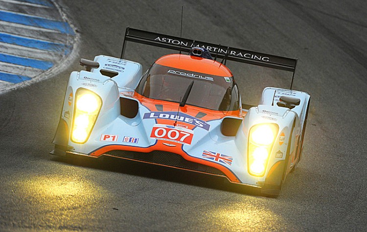 The #007 AMR/Lola Aston Martin of Adrian Fernandez, Harold Primat, Stefan Mucke took its first ALMS victory at the ModSpace American Le Mans Monterey six-hour endurance race. (Americanlemans.com) The #007 AMR/Lola Aston Martin of Adrian Fernandez, Harold Primat, Stefan Mucke took its first ALMS victory at the ModSpace American Le Mans Monterey six-hour endurance race. (Americanlemans.com)
