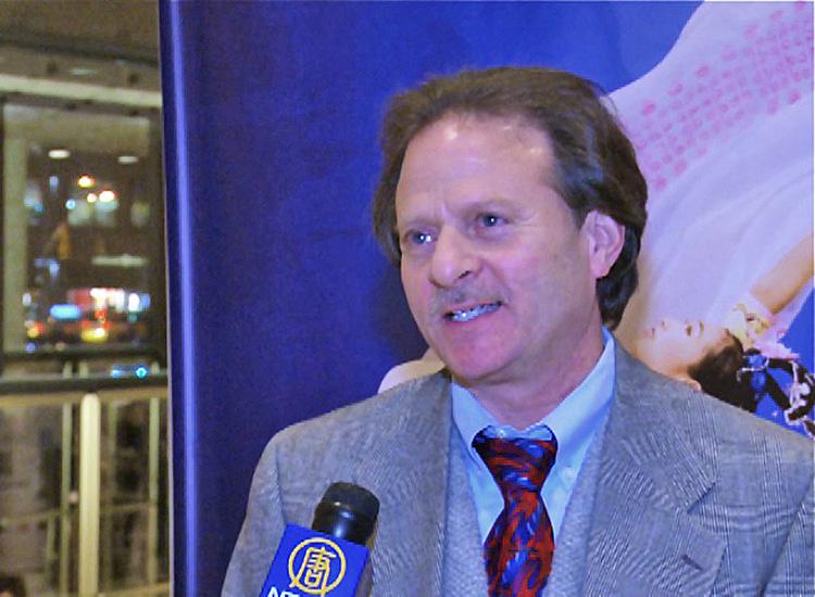 Steve Barrison at Lincoln Center's David H. Koch Theater, attending the premiere of Shen Yun Performing Arts on Jan. 6, 2011. (Courtesy of NTD Television)