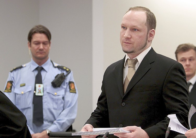 Right-wing extremist Anders Behring Breivik