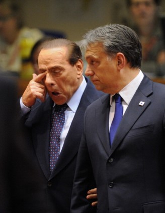 Berlusconi in Hospital for Eye Problem
