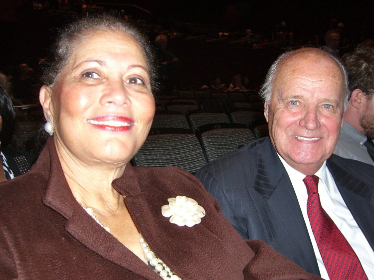 Mr. and Mrs. Balm attend Shen Yun Performing Arts