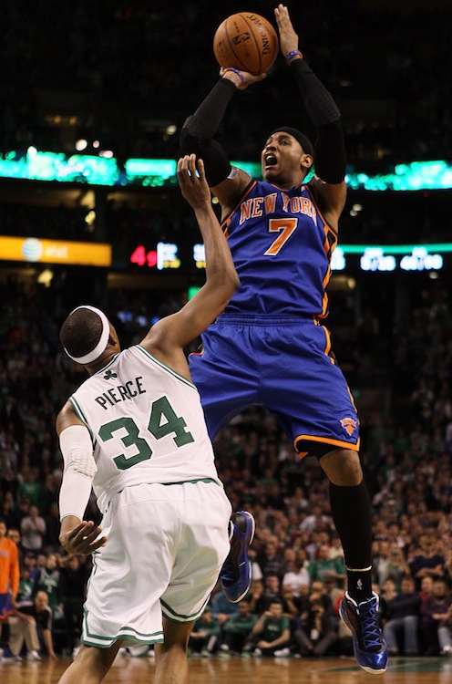 New York Knicks v Boston Celtics