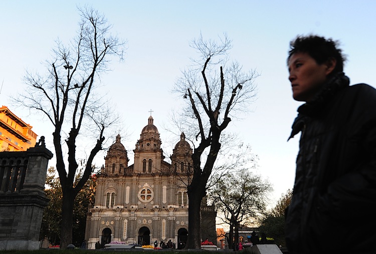 St. Joseph's Catholic Cathedral on Wangfujing in Beijing