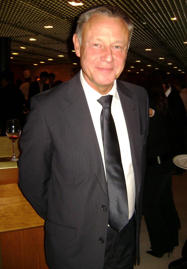 Mr. Claude Proz, manager of Theatre du Leman.  (Hong Wang/The Epoch Times)