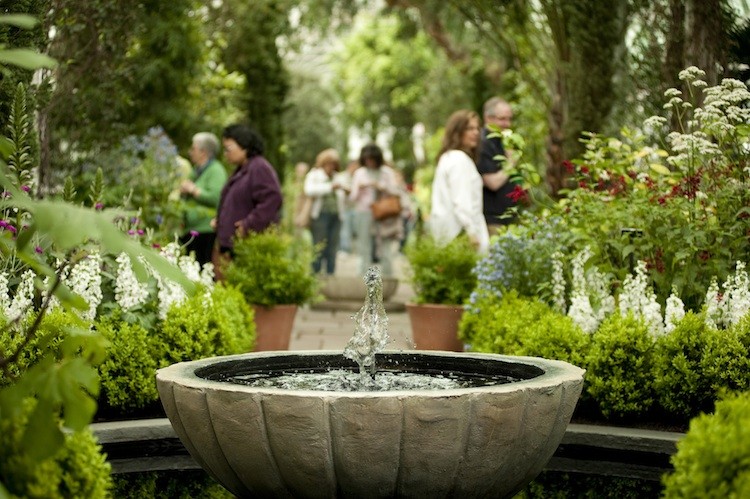 BEAUTIFUL SURROUNDINGS: Visitors to the New York Botanical Garden's Waterlily Concert Series can enjoy a summer evening filled with Spanish-influenced guitar music as well as food and drink on Thursdays, Aug. 4, 11, and 18.  (Courtesy of Talisman Brolin)