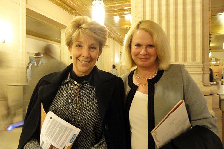 Corinne Wood and Corinne Taylor at Shen Yun Performing Arts