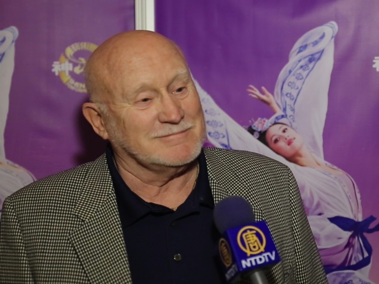 DJohnson Former director David Johnson attends Shen Yun