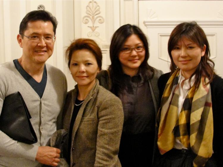 Dr. Ahkye Wong came to see Shen Yun Performing Arts with his wife and two daughters. (Louis Makiello/The Epoch Times)