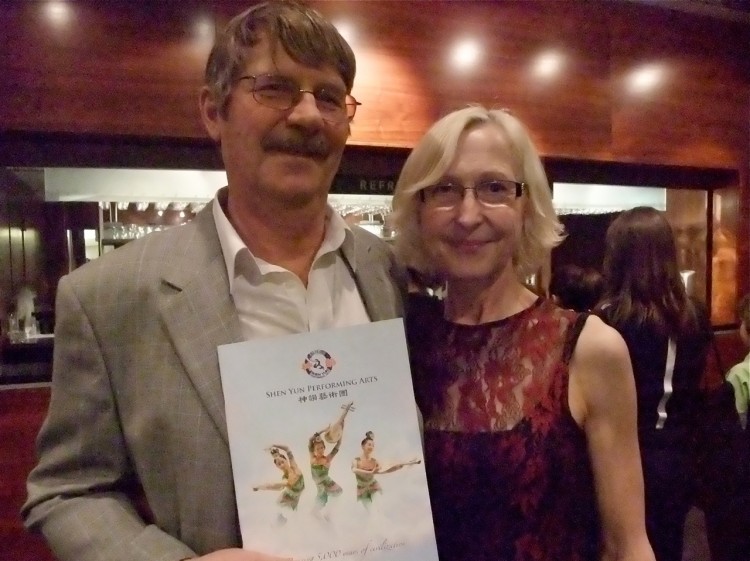 Martin and Joyce Wheeler attend Shen Yun