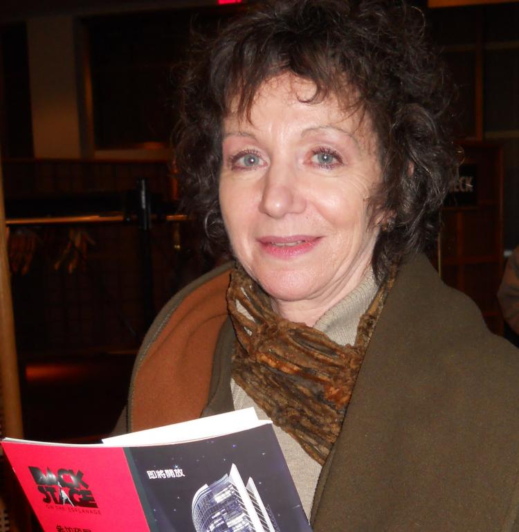 Beryl Macleod, executive director of the Toronto Youth Wind Orchestra, attended Shen Yun Performing Arts in Toronto on Saturday. (Matthew Little/The Epoch Times)