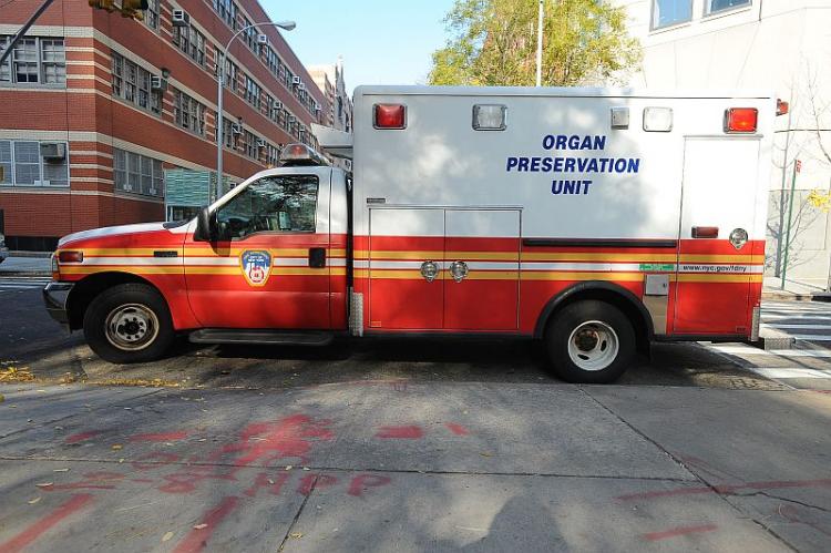 PRESERVING ORGANS: An new organ preservation ambulance that will be dispatched as part of a Manhattan pilot program aimed at preserving the organs of transplant donors who die outside of hospitals. (Office of the Mayor)