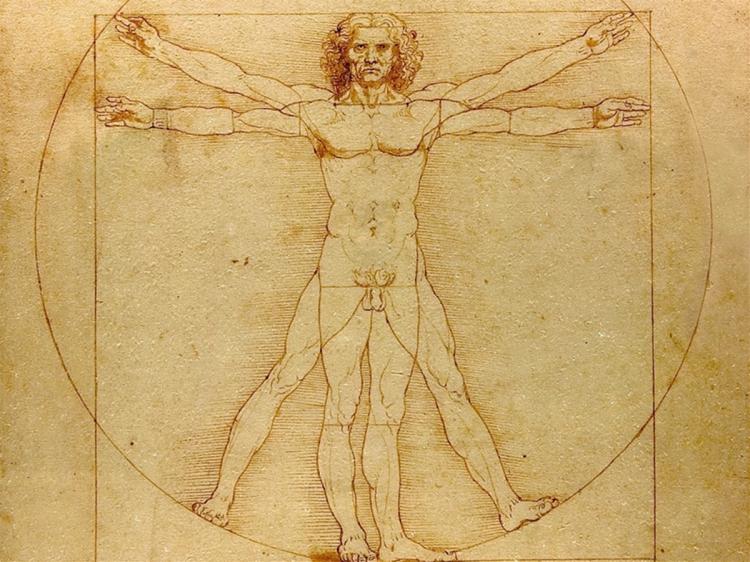 Leonardo Da Vinci's world-famous sketch celebrating the human form. (Leonardo Da Vinci)