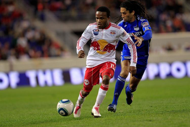 New York's Dane Richards made the difference once again for the Red Bulls. (Chris Trotman/Getty Images)