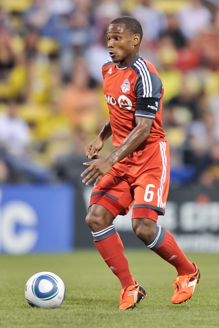 Toronto FC designated player Julian de Guzman had a man-of-the-match performance against Pumas.(Jamie Sabau/Getty Images)