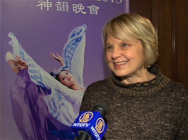 Deborah Pearce attends Shen Yun 