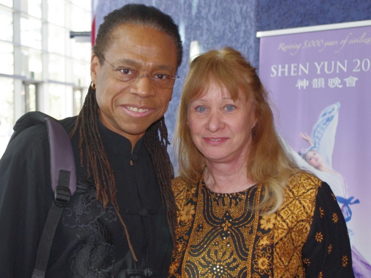   Dr. Vernon Barksdale and Dr. Louise Barksdale attend Shen Yun