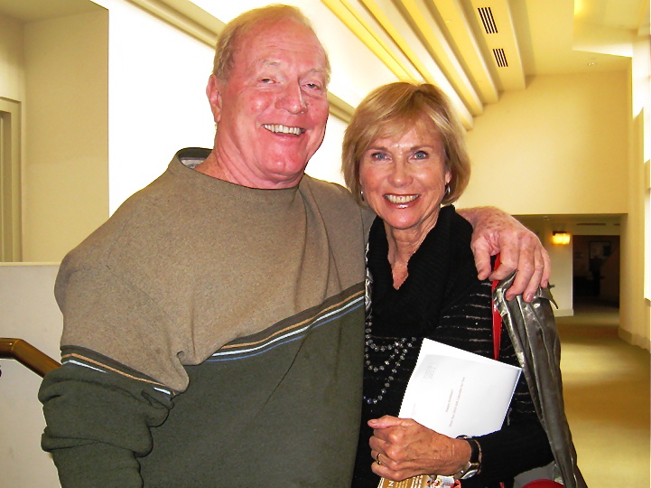 Duke Stroud and his wife, Maryanne, enjoy an evening at Shen Yun