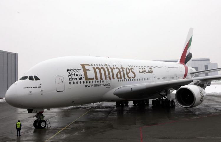 HSV Team Hands Over A380 To Emirates Airline (Krafft Angerer/Getty Images Sport)