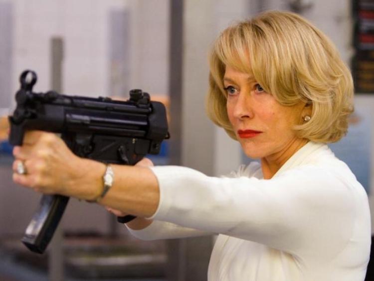 Actress Helen Mirren is shown in a scene from the new movie 'Red.' (Entertainment One UK)