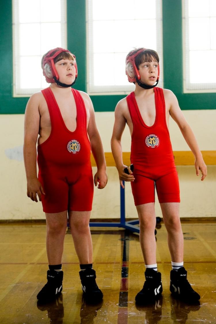 Robert Capron and Zachary Gordon in the movie adaptation of 'Diary of a Wimpy Kid.'  (20th Century Fox)