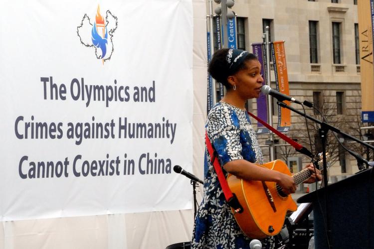 Courtney Dowe lives in Tubman City, Maryland, USA and has  been following human rights issues in China for several years. (The Epoch Times)