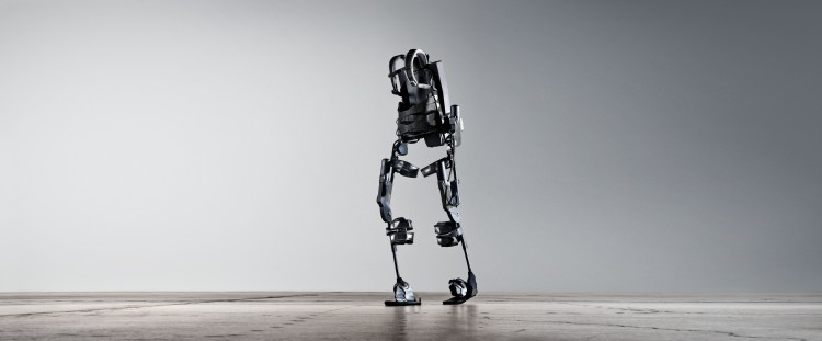 The Ekso exoskeleton robotic legs