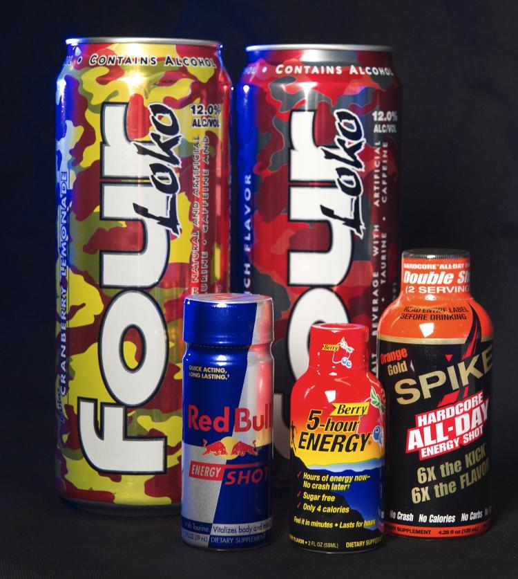 Energy drinks: According to the study, energy drinks are the fastest growing commodity in the U.S. beverage market. (Paul J. Richards/AFP/Getty Images)