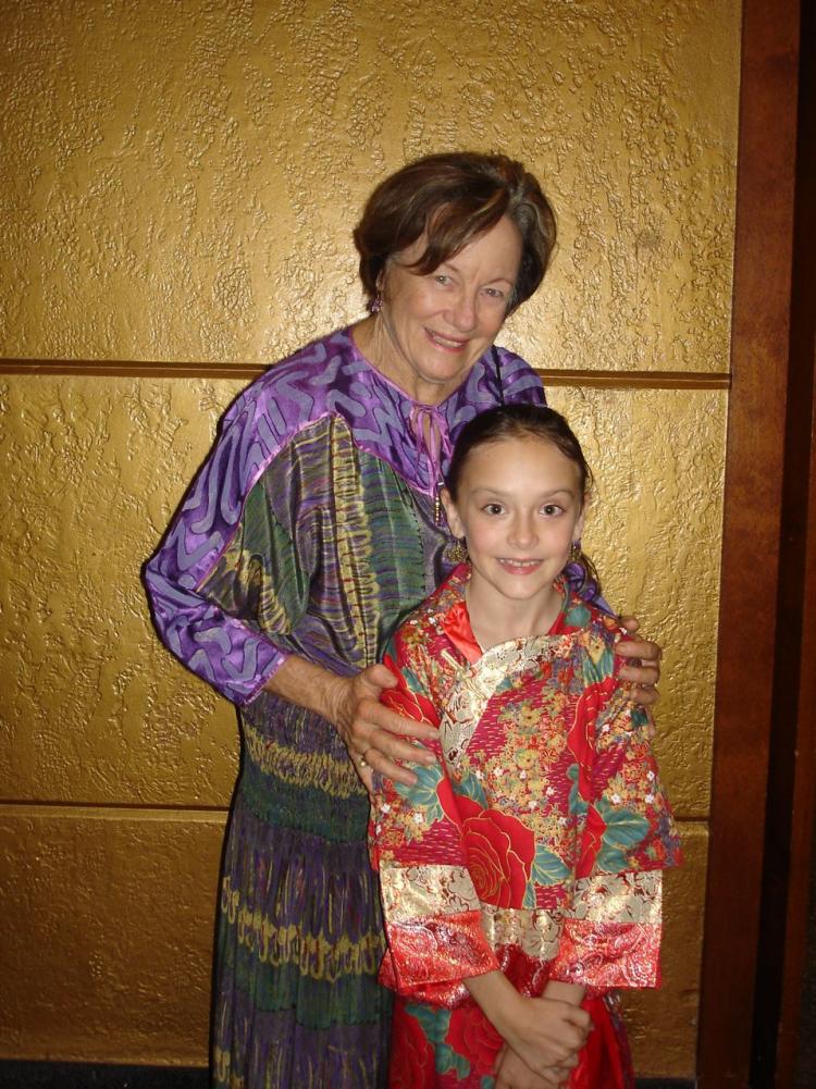 Ms. Wilson attended the performance with her granddaughter, Bella. (Emma-Kate/The Epoch Times)