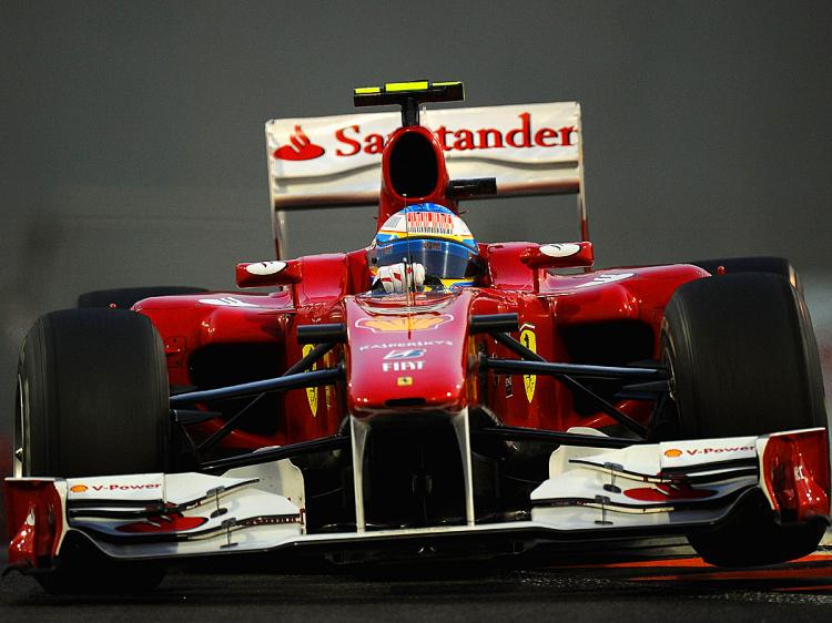 THREE OF THESE? Ferrari president Luca di Montezemolo wants a third Ferrari on the Formula One grid, run by Americans Penske or Ganassi Racing. (Clive Mason/Getty Images)