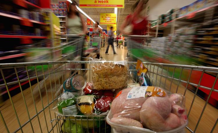 Food prices are at the highest they have been in almost 18 years. The Government may now reject calls to cut GST on food. (MATT CARDY/GETTY IMAGES)