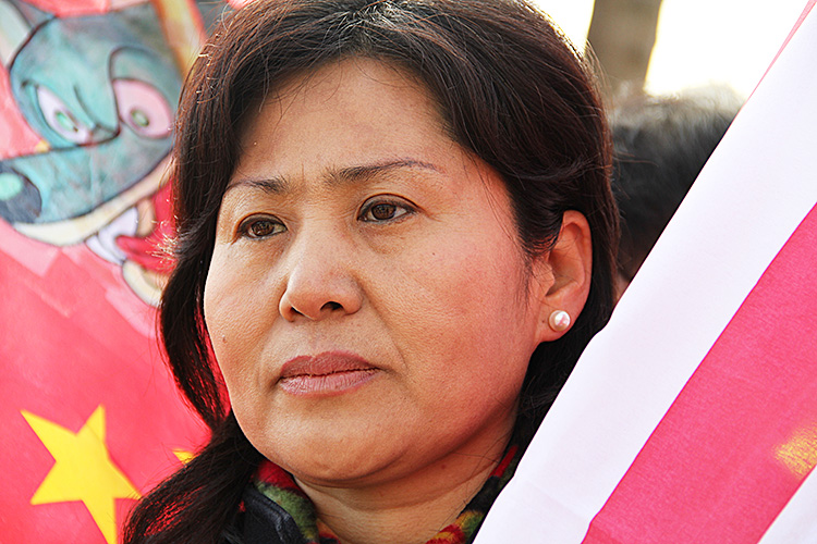 Geng He, wife of disappeared Chinese human rights lawyer Gao Zhisheng