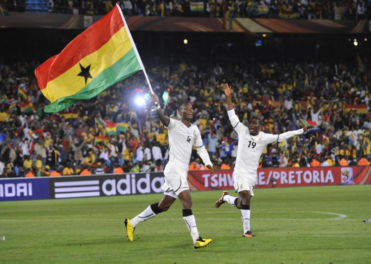 Ghana and the continent of Africa have reason to celebrate after their first victory.