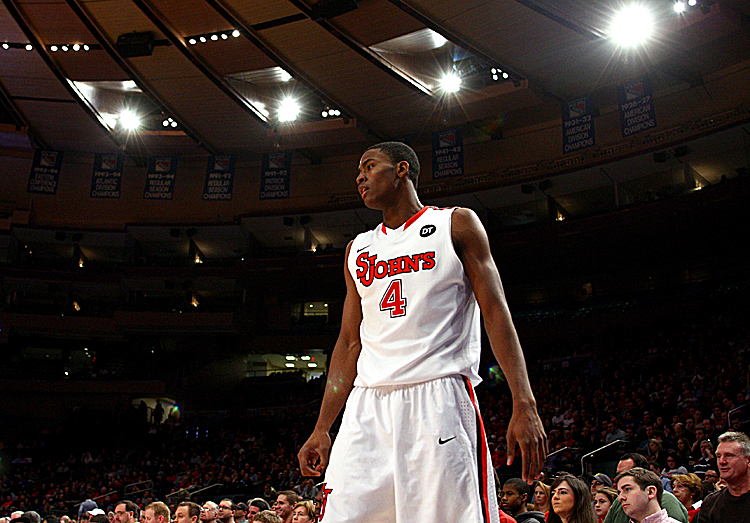 Moe Harkless has double-doubles in three straight games for St. John's. Chris Chambers/Getty Images