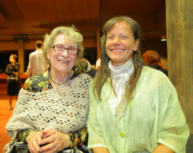 Heidi, a former ballet dancer, and Pat, a singer in a choir, attended. (The Epoch Times)