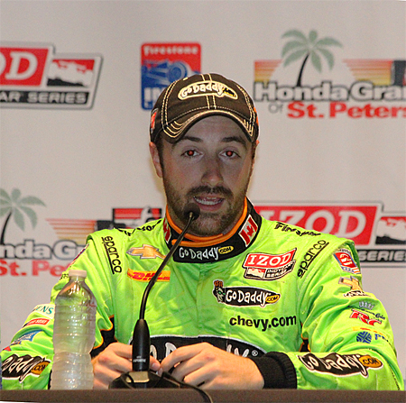 James Hinchcliffe came to IndyCar through the Road to Indy ladder system. (James Fish/The Epoch Times)