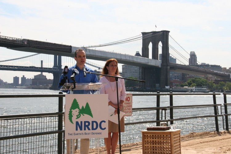 New York City's favorite beaches are getting cleaner, according to data from a report released on Wednesday by the Natural Resources Defense Council (NRDC). Without implementing a long-term strategy, however, activists say the quality of the beaches will  (Gidon Belmaker/The Epoch Times)