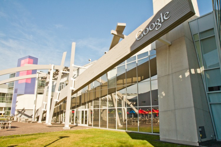 Google Headquarters at 1600 Amphitheatre Parkway in Mountain View