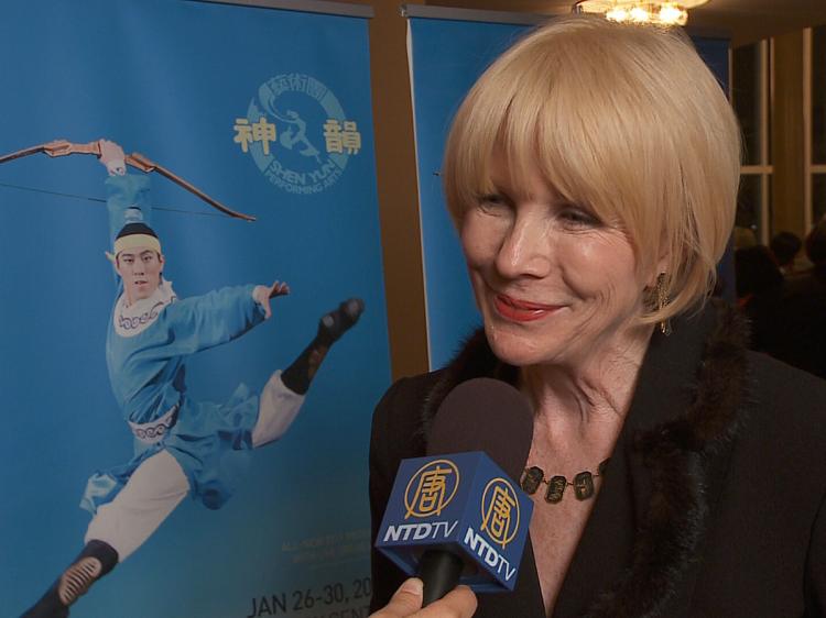 Ms. Jodi Westby attended a VIP reception for Shen Yun Performing Arts at the Kennedy Center Opera House in Washington, DC, Jan. 25., 2011. (William Wang/NTD)