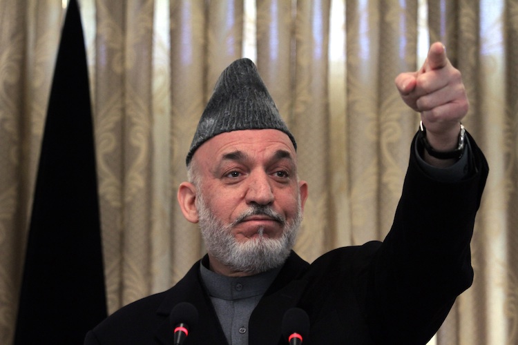 Afghan President Hamid Karzai Press Conference