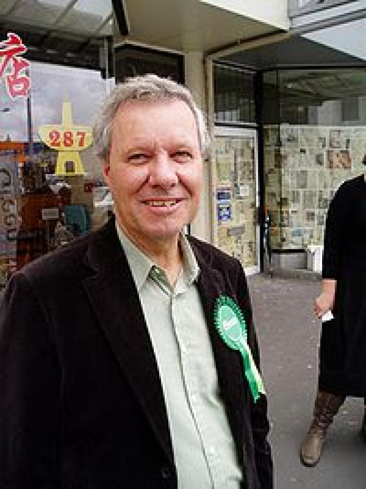 Keith Locke, member of parliament for the Green Party.