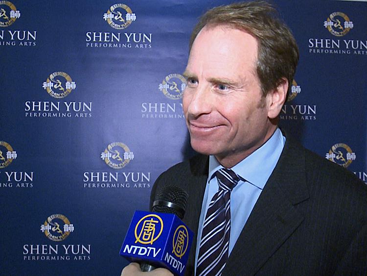 Kent Swig at Lincoln Center's David H. Koch Theater following the Premiere of Shen Yun Performing Arts on Jan. 6, 2011. (Courtesy of NTD Television)