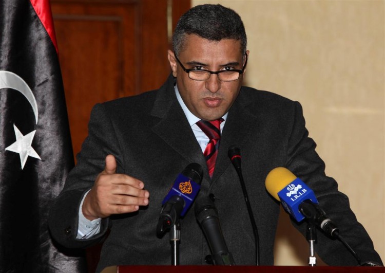 Libyan Interior Minister Fawzi Abdelali