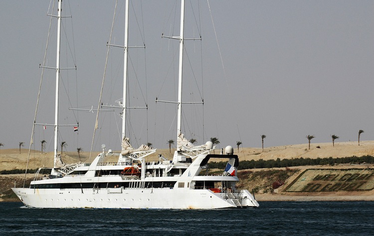 French luxury boat Le Ponant was hijacked by Somali Pirates