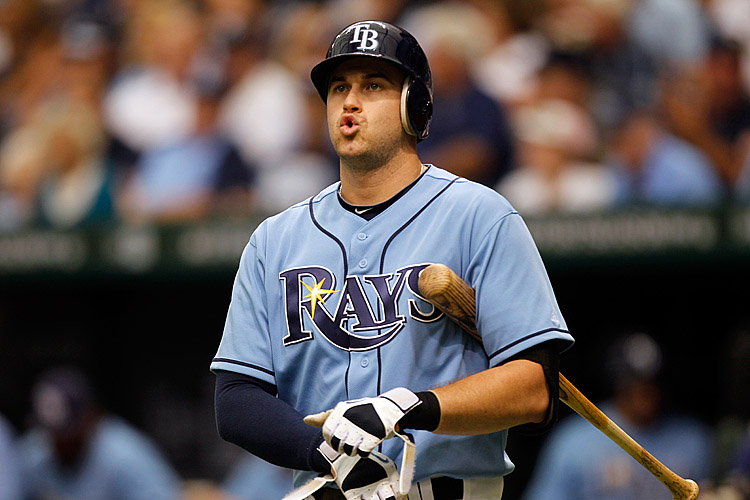 Longoria was hitting .329 this season before the injury. (Mike Ehrmann/Getty Images)