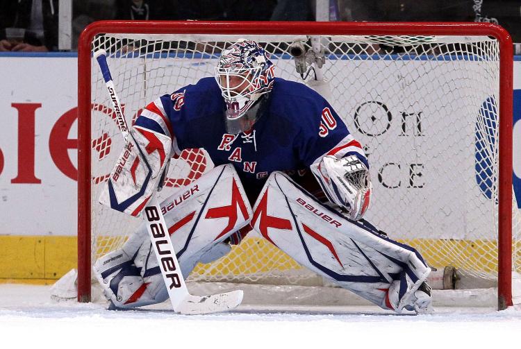 Henrik Lundqvist was solid in a 2-1 loss to Nashville on Wednesday at MSG. (Jim McIsaac/Getty Images)