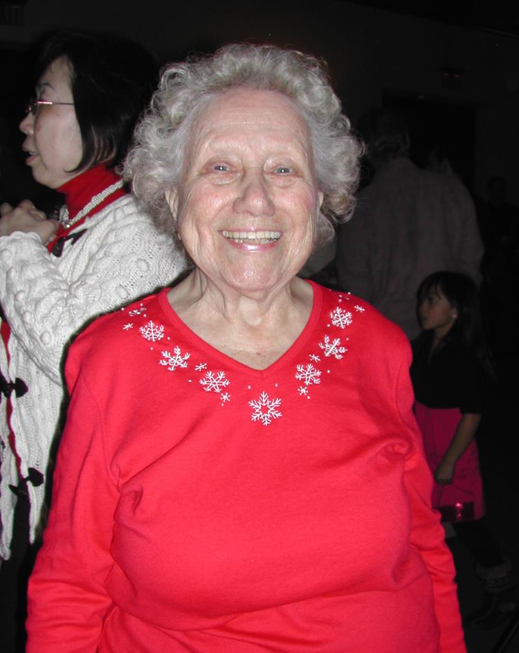 Margaret so inspired by Divine Performing Arts. (Masha Savitz/The Epoch Times)